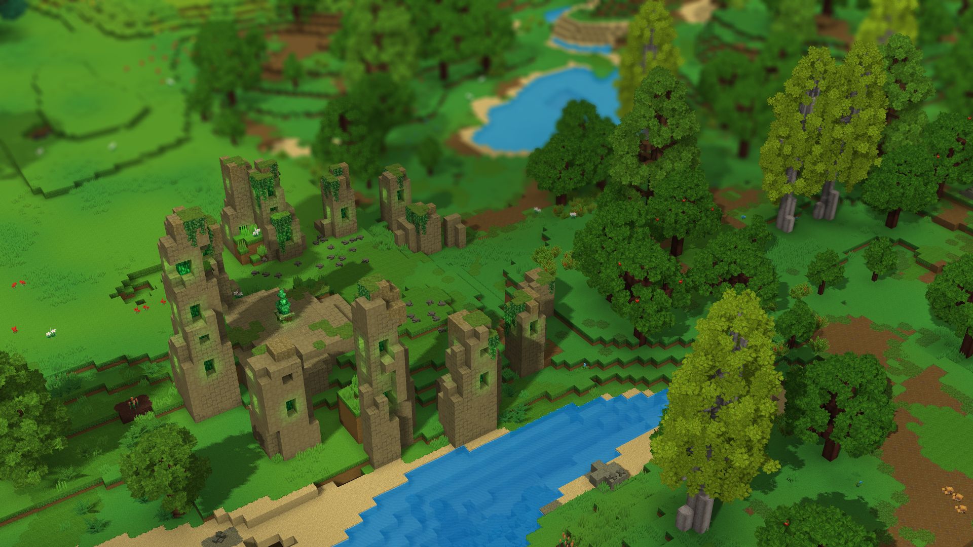 Hytale landscape artwork used across the Evertrail website